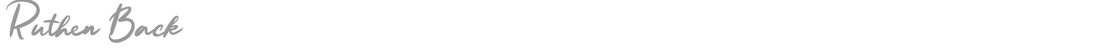 Ruthen Back font preview